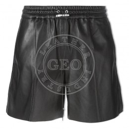 Custom Design Leather Shorts for Women Chic Pakistan Supplier